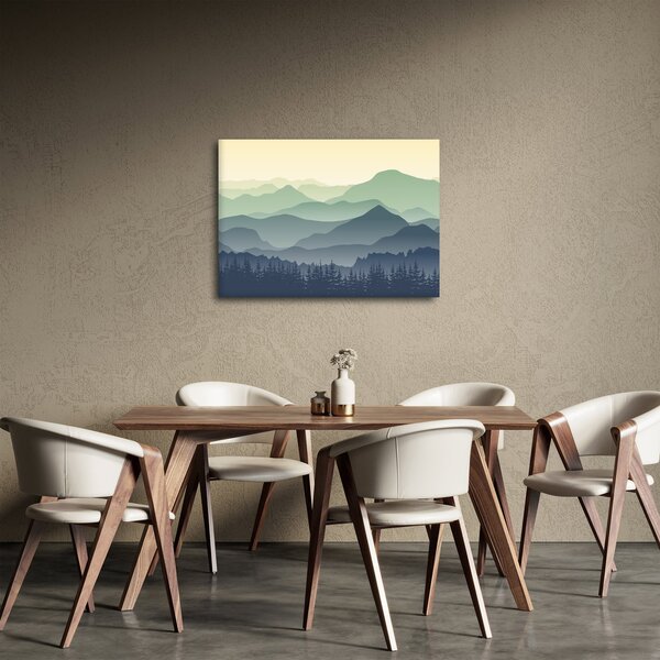 Obraz - Forest Mountain (70x50 cm)