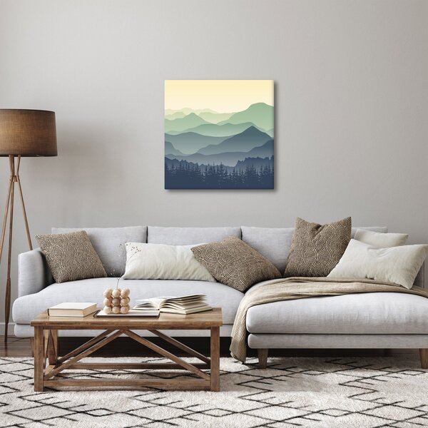 Obraz - Forest Mountain (30x30 cm)