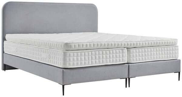 POSTEL BOXSPRING, 180/210 cm, světle šedá MID.YOU - Online Only postele, Online Only