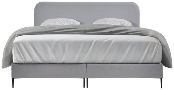 POSTEL BOXSPRING, 180/210 cm, světle šedá MID.YOU - Online Only postele, Online Only