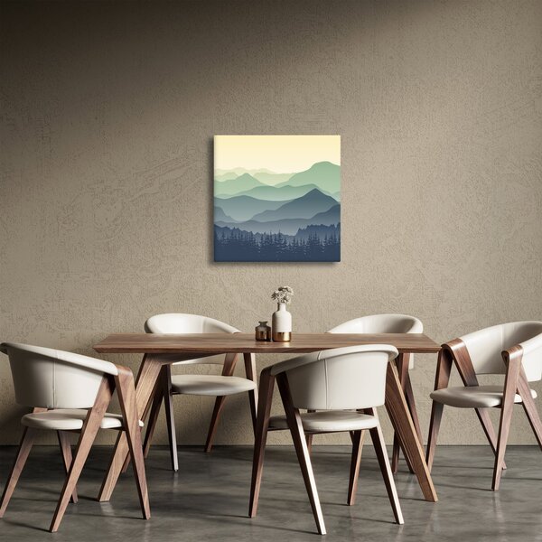 Obraz - Forest Mountain (30x30 cm)