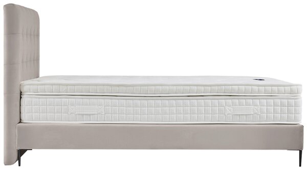 POSTEL BOXSPRING, 120/200 cm, krémová MID.YOU - Online Only postele, Online Only
