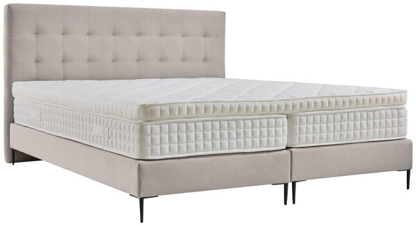 POSTEL BOXSPRING, 180/200 cm, krémová MID.YOU - Online Only postele, Online Only