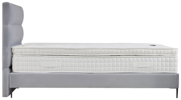 POSTEL BOXSPRING, 120/200 cm, světle šedá MID.YOU - Jednolůžkové postele, Online Only
