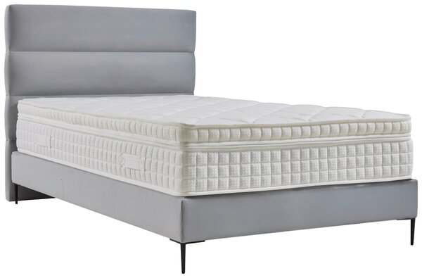 POSTEL BOXSPRING, 120/200 cm, světle šedá MID.YOU - Jednolůžkové postele, Online Only