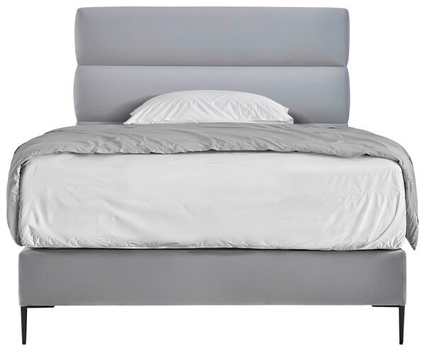 POSTEL BOXSPRING, 120/200 cm, světle šedá MID.YOU - Jednolůžkové postele, Online Only