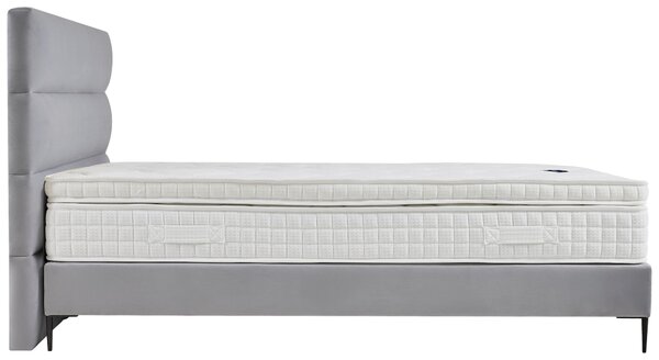 POSTEL BOXSPRING, 180/200 cm, světle šedá MID.YOU - Online Only postele, Online Only