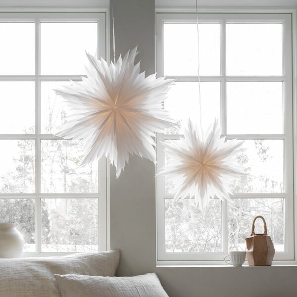Stolní lampa Watt & Veke, Oslo, Bílá, Obývací pokoj, Papír / Karton, Design