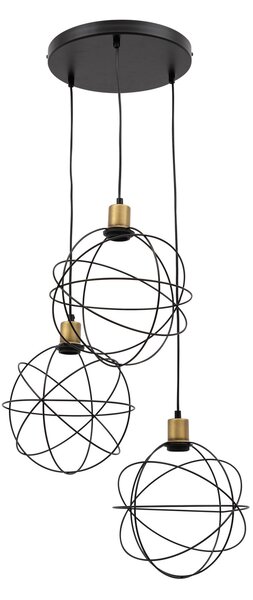 Eltap Designové závěsné osvětlen Olinto 3, 52x52x120cm