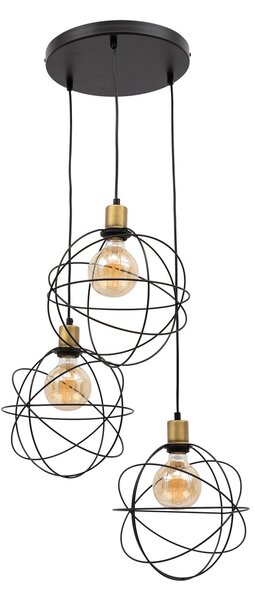 Eltap Designové závěsné osvětlen Olinto 3, 52x52x120cm
