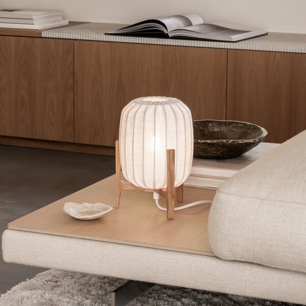 Stolní lampa Watt & Veke, Prisma, stmívatelné, Dřevo, Obývací pokoj, Dřevo, Design