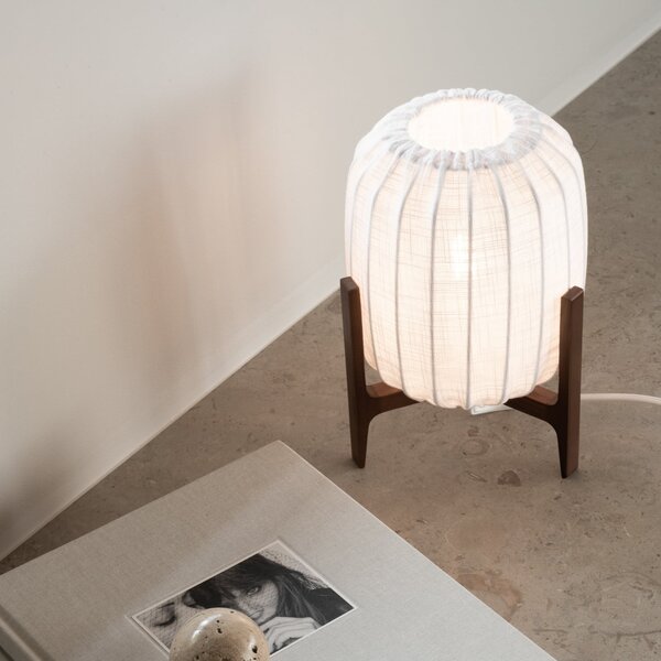 Stolní lampa Watt & Veke, Prisma, stmívatelné, Dřevo, Obývací pokoj, Dřevo, Design