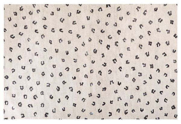 Bavlněný koberec 200 x 300 cm béžový AFIS