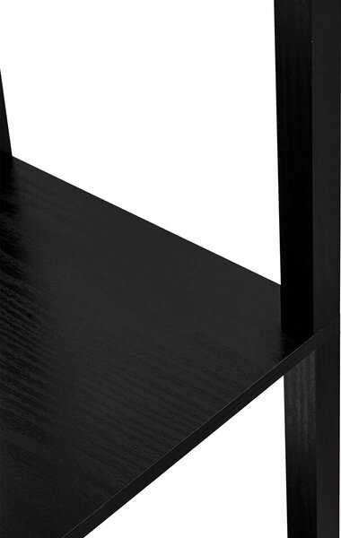 Designová stojací lampa černá a bílá včetně LED - Nea