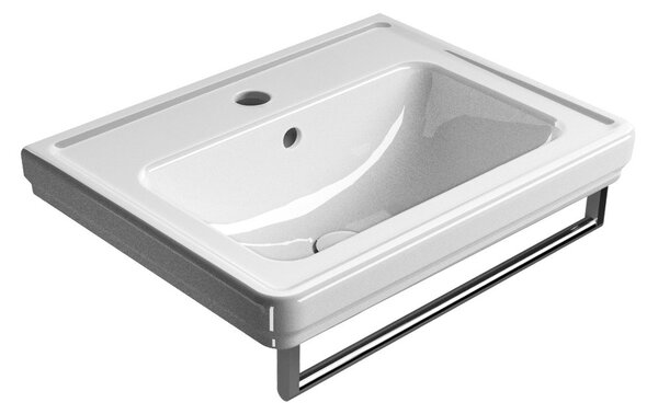 GSI GSI, CLASSIC keramické umyvadlo 60x46 cm, bílá ExtraGlaze, 8731111