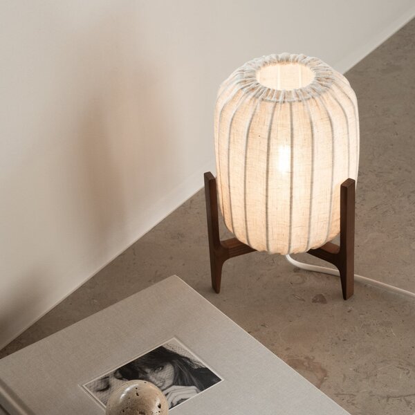 Stolní lampa Watt & Veke, Prisma, stmívatelné, Dřevo, Obývací pokoj, Dřevo, Design