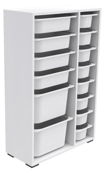 Organizér na hračky Dremonka 7 (bílá). Akce -25%