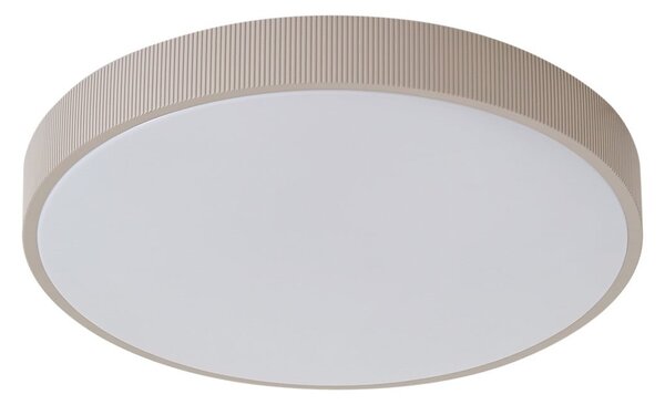 Stropní Lampa Lindby, Zylo, stmívatelné, Béžová, Obývací pokoj, Plast