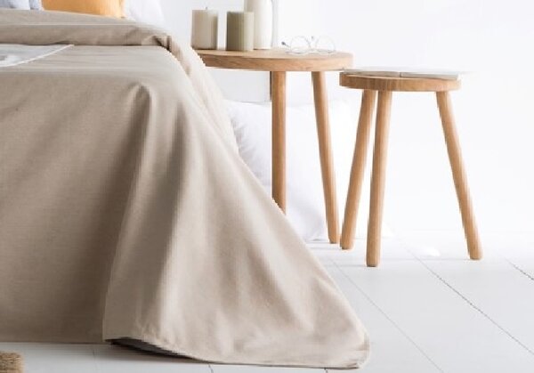 Textil Antilo Lehký přehoz Kasia Lino, béžový Rozměr: 240x260 cm