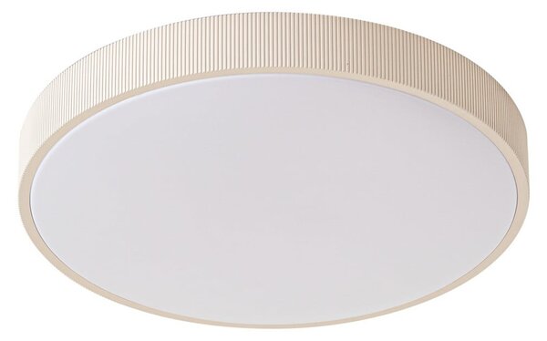 Stropní Lampa Lindby, Zylo, stmívatelné, Béžová, Obývací pokoj, Plast