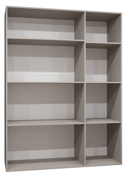 Šatní skříň 150 cm Parna 2 (kašmír + černá)
