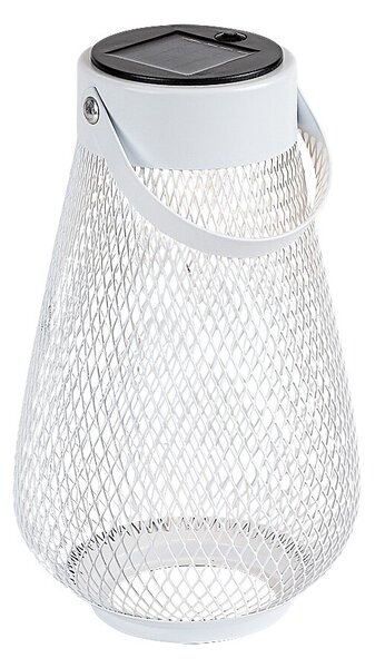 Rabalux Bílá LED solární zahradní lampa Tapolca 0,16W 77176
