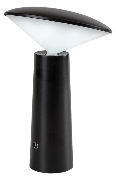 Rabalux Černá LED zahradní nabíjecí lampa Polperro 3W 77147