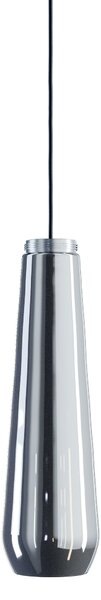 Diesel 50420 4000 Glass Drop cluster, závěsné svítidlo z chromového skla, 1x15W E27, výška 45,5cm