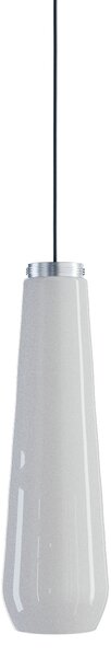 Diesel 50420 1200 Glass Drop cluster, závěsné svítidlo z bílého skla, 1x15W E27, výška 45,5cm