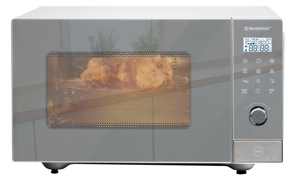 Silvercrest® Mikrovlnná trouba s grilem a horkým vzduchem Smweds 900 A2 (100413529)