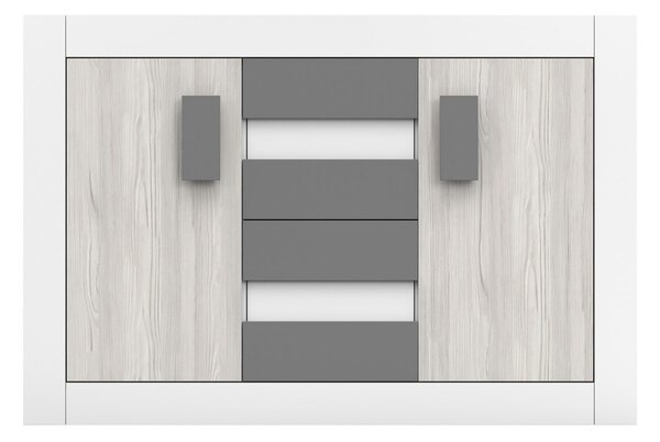 Komoda Hyllo 4S2D. Akce -17%