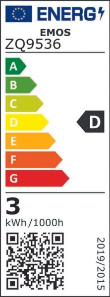 EMOS LED žárovka 2,5W G9 Barva světla: Denní bílá ZQ9536