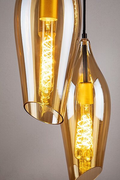 Rabalux LED žárovka Filament jantar T30 5W E27 79007