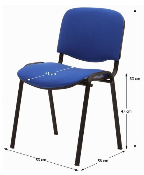 Konferenční židle Isior (modrá)
