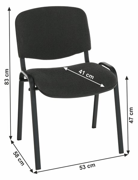 Konferenční židle Isior (šedá)