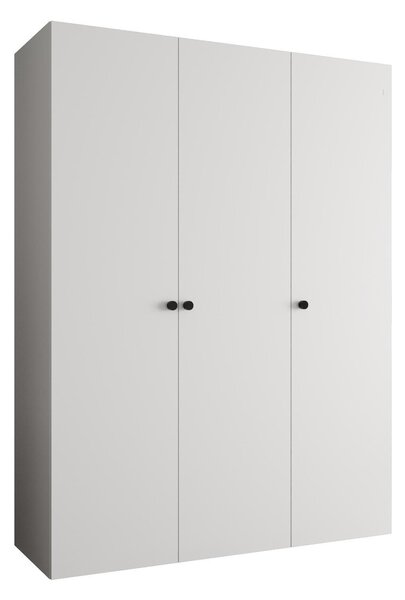 Šatní skříň 150 cm Parna 1 (bílá + černá)