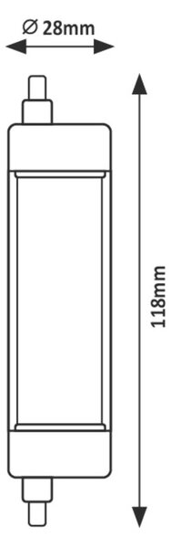 Rabalux LED žárovka 15W R7S stmívatelná 79098