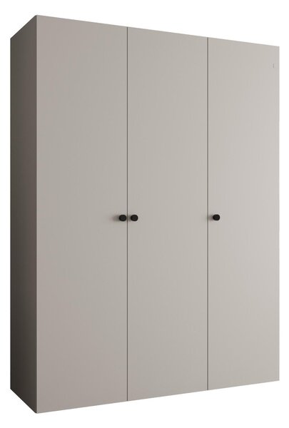 Šatní skříň 150 cm Parna 1 (kašmír + černá)