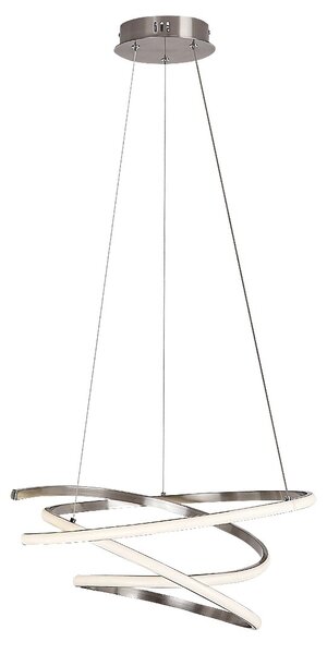 Rabalux Chromové závěsné LED svítidlo Esilda 500mm 42W 72020