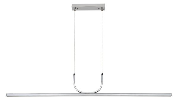 Rabalux Chromové závěsné LED svítidlo Elia 1200mm 25W 72129