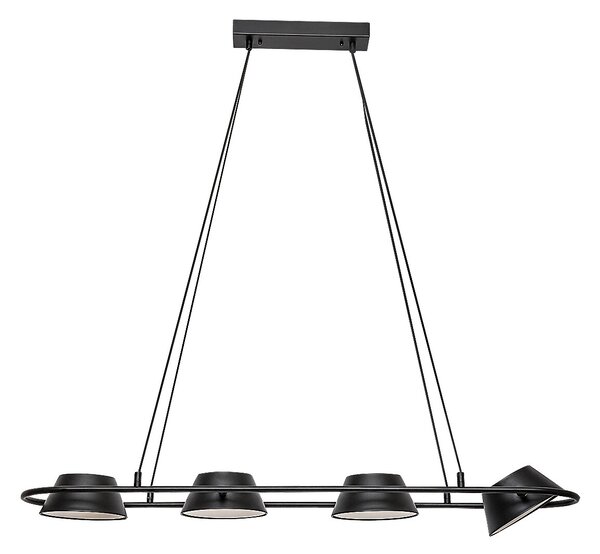 Rabalux Černé závěsné LED svítidlo Odiss 1000mm 36W 72218