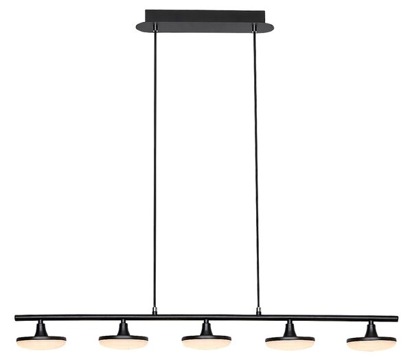 Rabalux Černé závěsné LED svítidlo Madi 920mm 20W 72240