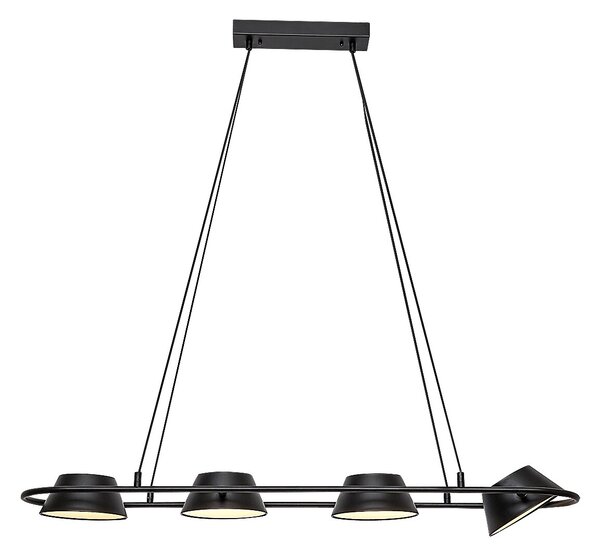Rabalux Černé závěsné LED svítidlo Odiss 1000mm 36W 72218