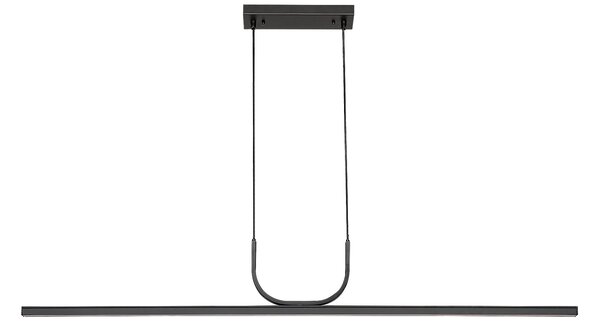 Rabalux Černé závěsné LED svítidlo Elia 1200mm 25W 72127