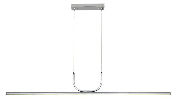 Rabalux Chromové závěsné LED svítidlo Elia 1200mm 25W 72129