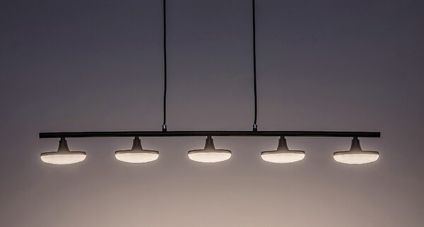Rabalux Černé závěsné LED svítidlo Madi 920mm 20W 72240