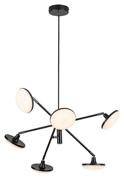 Rabalux Černé závěsné LED svítidlo Madi 600mm 24W 72239