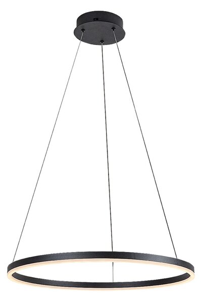 Rabalux Černé závěsné LED svítidlo Isaure 600mm 35W CCT 72301
