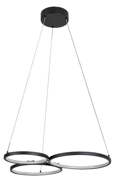 Rabalux Černé závěsné LED svítidlo Formand 610mm 38W 72297