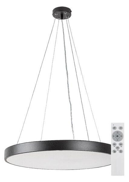 Rabalux Černé závěsné LED svítidlo Tesia 600mm 60W CCT s DO 71041